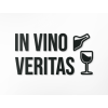 Drevená dekorácia In vino veritas