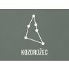 Nálepka súhvezdie Kozorožec (Farba obrazu Biela)