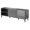 abeto tv stolik 150 sivy 1