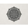 Drevená mandala Vášeň (Farba obrazu Antracit)