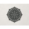 Drevená mandala Vášeň (Farba obrazu Čierna)