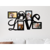 Drevený fotorámik Love na stenu