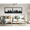 Obraz Paríž panoráma (Farba obrazu Sivá, Rozmer obrazu 20,5 x 62 cm)