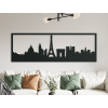Obraz Paríž panoráma (Farba obrazu Sivá, Rozmer obrazu 20,5 x 62 cm)