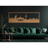 Obraz Berlín panoráma (Farba obrazu Sivá, Rozmer obrazu 20,5 x 62 cm)