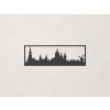 Obraz Amsterdam panoráma (Farba obrazu Antracit)