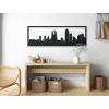 Obraz Barcelona panoráma (Farba obrazu Sivá, Rozmer obrazu 20,5 x 62 cm)