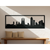 Obraz Barcelona panoráma (Farba obrazu Sivá, Rozmer obrazu 20,5 x 62 cm)
