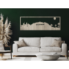 Obraz Los Angeles panoráma (Farba obrazu Sivá, Rozmer obrazu 20,5 x 62 cm)