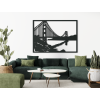 Obraz Most Golden Gate, San Francisco (Farba obrazu Sivá, Rozmer obrazu 33,5 x 45,5 cm)