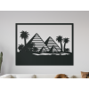Obraz Pyramídy v Gíze (Farba obrazu Sivá, Rozmer obrazu 33,5 x 45,5 cm)