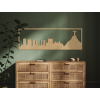 Obraz Rio de Janeiro panoráma (Farba obrazu Sivá, Rozmer obrazu 20,5 x 62 cm)