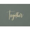 Drevená dekorácia na stenu Together (Farba obrazu Prírodná)