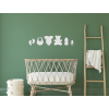 AKCIA - Drevená nálepka do detskej izby Novorodeniatko, Dub Sonoma