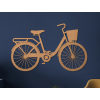 Nálepka na stenu Retro bicykel (Farba obrazu Sivá, Rozmer obrazu 28,5 x 45,5 cm)