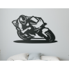 Obraz Jazda motorkára (Farba obrazu Sivá, Rozmer obrazu 19,5 x 31,5 cm)