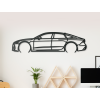 Drevený obraz Audi RS7 (Farba obrazu Sivá, Rozmer obrazu 16,5 x 60 cm)