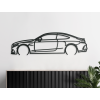 Moderný obraz Mercedes C63 AMG (Farba obrazu Sivá, Rozmer obrazu 18 x 60 cm)