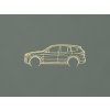 Moderná nálepka BMW X3 (Farba obrazu Prírodná)