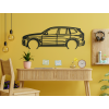 Moderná nálepka BMW X3 (Farba obrazu Sivá, Rozmer obrazu 21,5 x 60 cm)