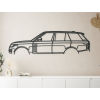 Obraz Range Rover Vogue (Farba obrazu Sivá, Rozmer obrazu 17,5 x 60 cm)