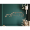 Obraz Range Rover Vogue (Farba obrazu Sivá, Rozmer obrazu 17,5 x 60 cm)
