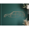 Obraz Range Rover Vogue (Farba obrazu Sivá, Rozmer obrazu 17,5 x 60 cm)