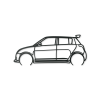 Obraz Suzuki Swift 08 (Farba obrazu Sivá, Rozmer obrazu 25 x 60 cm)