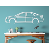 Obraz na stenu Toyota Camry 07 (Farba obrazu Sivá, Rozmer obrazu 18,5 x 60 cm)