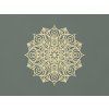 Drevená mandala Hypnóza (Farba obrazu Prírodná)