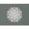 Drevená mandala Hypnóza (Farba obrazu Biela)