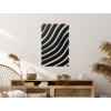 Abstraktný obraz na stenu Zebra (Farba obrazu Sivá, Rozmer obrazu 45,5 x 30,5 cm)