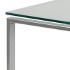 Set príručných stolíkov Katrine (3 ks) - číra / chróm