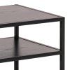 TV stolík Seaford 120 - čierna