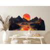 Obraz Slnečné odrazy (Povrchová úprava Matná, Rozmer obrazu 24 x 52,5 cm)