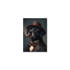 Obraz Labrador s noblesou (Farba rámu Bez rámu, Povrchová úprava Matná, Veľkosť obrazu A4)