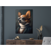 Obraz Corgi s rešpektom (Farba rámu Bez rámu, Povrchová úprava Matná, Veľkosť obrazu A4)