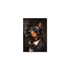 Moderný obraz Doberman boss (Farba rámu Bez rámu, Povrchová úprava Matná, Veľkosť obrazu A4)