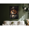 Obraz Pomeranian v obleku (Farba rámu Bez rámu, Povrchová úprava Matná, Veľkosť obrazu A4)