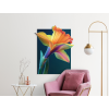 Obraz Farebný narcis (Povrchová úprava Matná, Rozmer obrazu 42 x 34 cm)