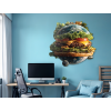 Obraz na stenu Zem ako fastfood (Povrchová úprava Matná, Rozmer obrazu 38,5 x 37 cm)