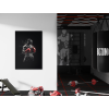 Obraz na stenu Boxer (Farba rámu Bez rámu, Povrchová úprava Matná, Veľkosť obrazu A4)