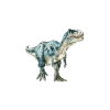 Detská dekorácia Alosaurus (Povrchová úprava Matná, Rozmer obrazu 52 x 56,5 cm)