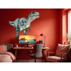 Detská dekorácia Alosaurus (Povrchová úprava Matná, Rozmer obrazu 52 x 56,5 cm)
