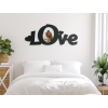 AKCIA - Moderný fotorámik Love,Antracit