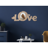 AKCIA - Moderný fotorámik Love,Antracit