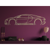 AKCIA Moderný obraz na stenu Bugatti Chiron, Biela