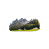 Farebný obraz Talianske Dolomity (Povrchová úprava Matná, Rozmer obrazu 27 x 63 cm)