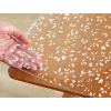 68676 makke sklo biele listky pvc folia na stol na mieru