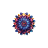 63772 kvetinova mandala fialova mudrost